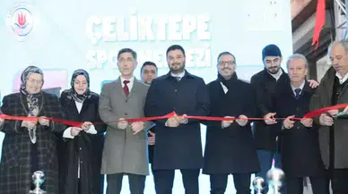 Kağıthane’de Çeliktepe Spor Merkezi hizmete açıldı