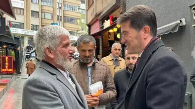 CHP Ortahisar Belediye Başkan Adayı Ahmet Kaya, Sevgi Seli İle Karşılaşıyor