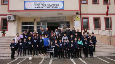 Ardeşen Kaymakamı Ferhat ALTAY okul ziyaretlerine devam ediyor.