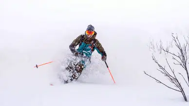 Rize'de Heliski Yarışları Heyecanı