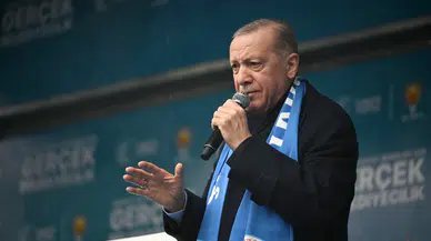 Cumhurbaşkanı Erdoğan, Rize mitinginde konuştu:
