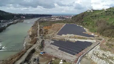 Ardeşen Belediyesince kurulan GES faaliyete başladı