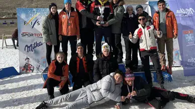 Çamlıhemşin Belediyespor  Kayak takımı başarılarına yenisini ekledi 