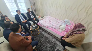  Mustafa Çiftçi, Aziziye’de Yaşlı Vatandaşı Ziyaret Etti