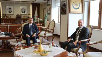 Cumhurbaşkanlığı Güvenlik İşleri Genel Müdürü Karaloğlu'dan Vali Baydaş'a ziyaret