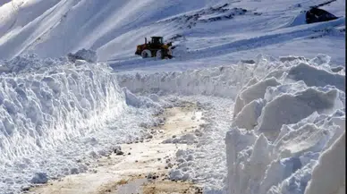 Erzurum ile Ağrı'da 215 yerleşim yerine ulaşım sağlanamıyor