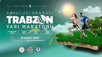 TRABZON BÜYÜKŞEHİR BELEDİYESİ BÜYÜKŞEHİR YARI MARATONDA KAPANACAK YOLLARLA İLGİLİ UYARDI
