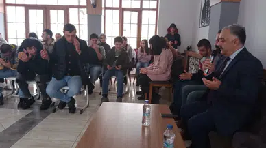 Palandöken Özel Eğitim Meslek Okulu Öğrencileri, Berat Kandili Buluşmasında Bir Araya Geldi