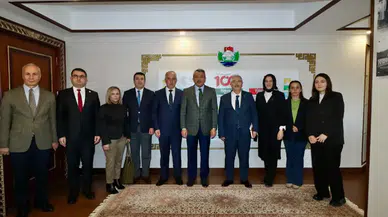 Vali Baydaş, "Vergi Haftası" münasebetiyle gelen konuklarını ağırladı