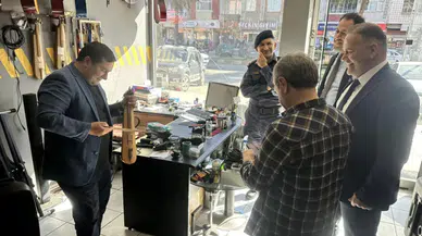 Ardeşen Kaymakamı Ferhat Altay esnafları ziyaret etti