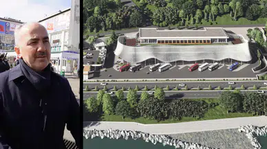 Yeni Rize Terminali'nin yapımı sürüyor