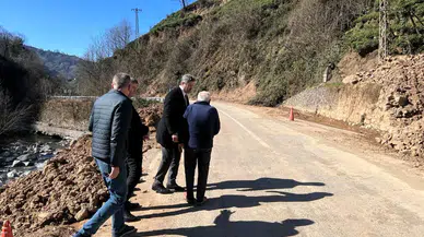 Başkan Özer ve Kaymakam Yelek çalışmaları yerinde inceledi