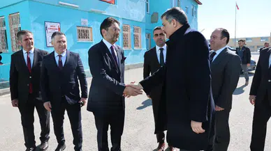 Erzurum Valisi Mustafa Çiftçi, Tarım Lisesi'nde İncelemelerde Bulundu