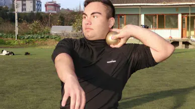 Trabzonlu özel sporcu Abdullah İnan, Türkiye'yi Trisome Oyunları'nda temsil edecek