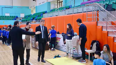 "Türkiye Sportif Yetenek Taraması ve Spora Yönlendirme Projesi" ekipleri Güneysu'da 