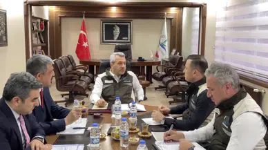 Rize'deki müdürlüklerin sorumluluk alanları ile ilgili toplantı yapıldı