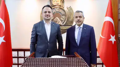 GSB Bakan Yardımcısı Enes Eminoğlu Vali Baydaş'ı ziyaret etti
