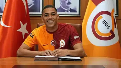 Galatasaraylı Vinicius: Burada olduğum için çok heyecanlıyım