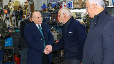 Artvin Valisi Cengiz Ünsal, Sanayi Sitesi Esnaflarını Ziyaret Etti