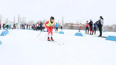 Kayaklı Koşu 1. Etap Yarışları, Erzurum'da başladı