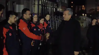 AFAD Rize "Asrın Felaketi" için anma programı düzenledi