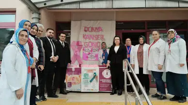 MAÇKA TSM’DE  4 ŞUBAT DÜNYA KANSER GÜNÜ STANT ETKİNLİĞİ