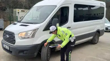 Kalkandere'de okul servisleri denetlendi