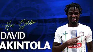 Çaykur Rizespor, Adana Demirspor'dan David Akintola'yı transfer etti