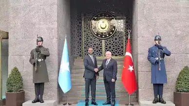 Bakan Güler, Somali Savunma Bakanı Muhammed Nur ile görüştü