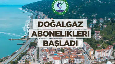 Çayeli'de iki mahalle daha doğalgaza kavuştu