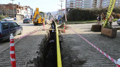 Vakfıkebir İlçesi'nde Doğalgaz Çalışmaları Hızla İlerliyor