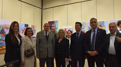 Trabzon'da "Hatıra Defterim" adlı resim sergisi açıldı