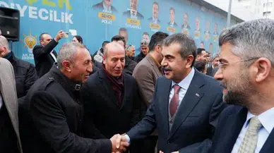 Milli Eğitim Bakanı Tekin, Erzurum'da seçim koordinasyon merkezi açılışına katıldı