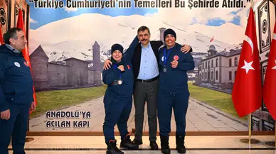 Tekirdağ Bölge Adliye Mahkemesi Kurucu Cumhuriyet Başsavcısı Ünal Bingül, Vali Mustafa Çiftçi'yi Ziyaret Etti