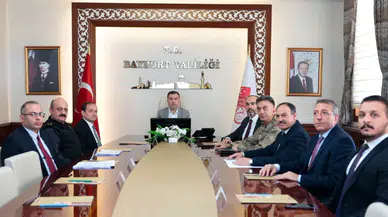 Bayburt Üniversitesi'nde Güvenlik Tedbirleri Koordinasyon Toplantısı Gerçekleştirildi