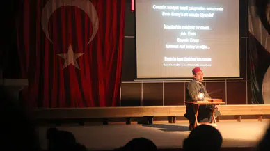 Ahmet Yenilmez Ardeşen'de "Korkma" adlı oyunuyla sahne aldı