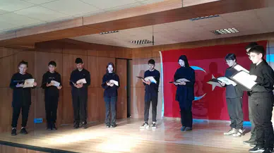 Derepazarı'nda "İstiklal Marşı'nın Kabulü" etkinliği düzenlendi