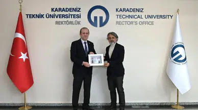 "8. Ulusal Antarktika Bilim Seferi"ne katılan bilim insanı Rektör Çuvalcı'yı ziyaret etti