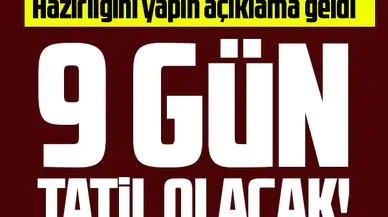9 gün boyunca tatil olacak! İkinci ara tatil ne zaman, kaç gün sürecek?