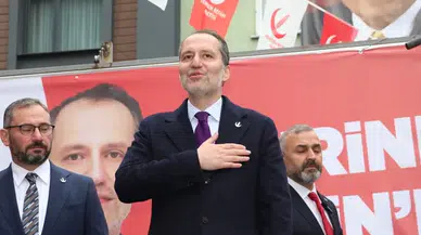 Yeniden Refah Partisi Genel Başkanı Fatih Erbakan, Trabzon'da vatandaşlarla buluştu