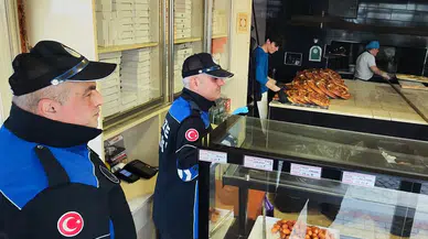 Rize'de Ramazan Pidesi denetimi