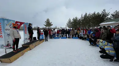Erzurum'da düzenlenen Kayaklı Koşu Türkiye Şampiyonası sona erdi