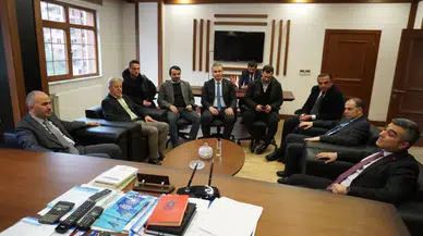 Rahmi Metin bazı müdürlüklere ziyarette bulundu