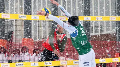 CEV Kar Voleybolu Avrupa Turu'nun 2. etabı tamamlandı