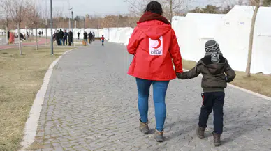 Türk Kızılay’dan depremzede yetimlere nakdi destek