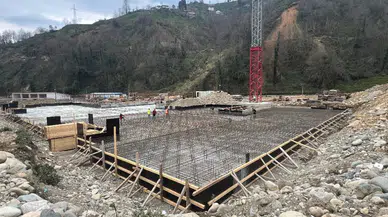 Güneysu'da 100 yataklı devlet hastanesi inşaatına başlandı