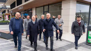 TUSAŞ Genel Müdürü Prof. Dr. Temel Kotil yeni Belediye Bloklarını ziyaret etti