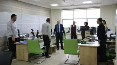 Rahmi Metin İl Sağlık Müdürlüğü'ne ziyarette bulundu