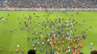 Trabzonspor-Fenerbahçe maçı sonrası yaşanan olaylara ilişkin 7 kişi adliyeye sevk edildi