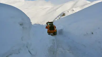 Erzurum ve Kars'ta 26 yerleşim yerinin yolu ulaşım açıldı